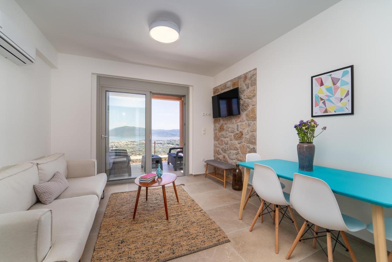 31 Blue Ionian Villas Apolpaina Dış mekan fotoğraf