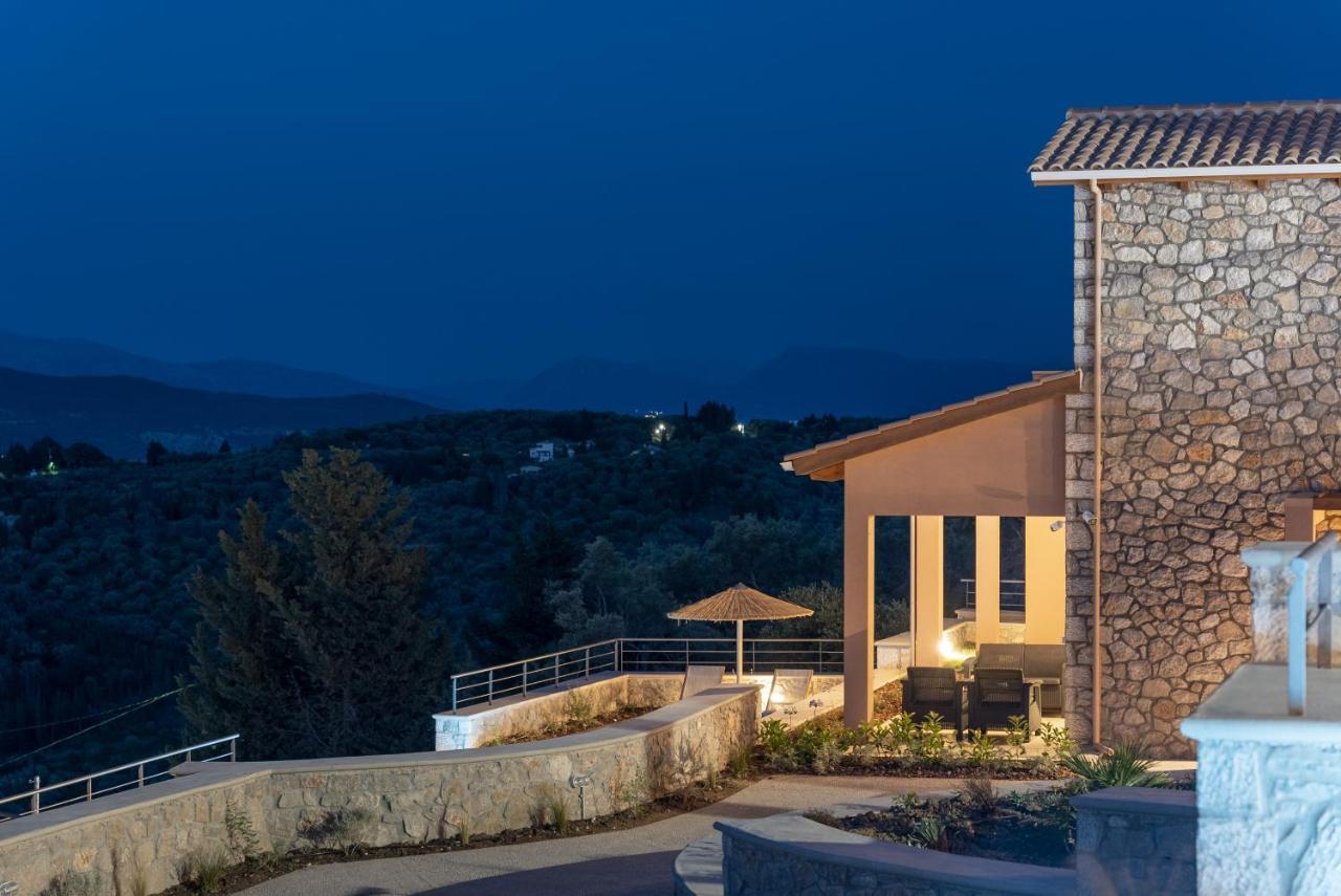 31 Blue Ionian Villas Apolpaina Dış mekan fotoğraf