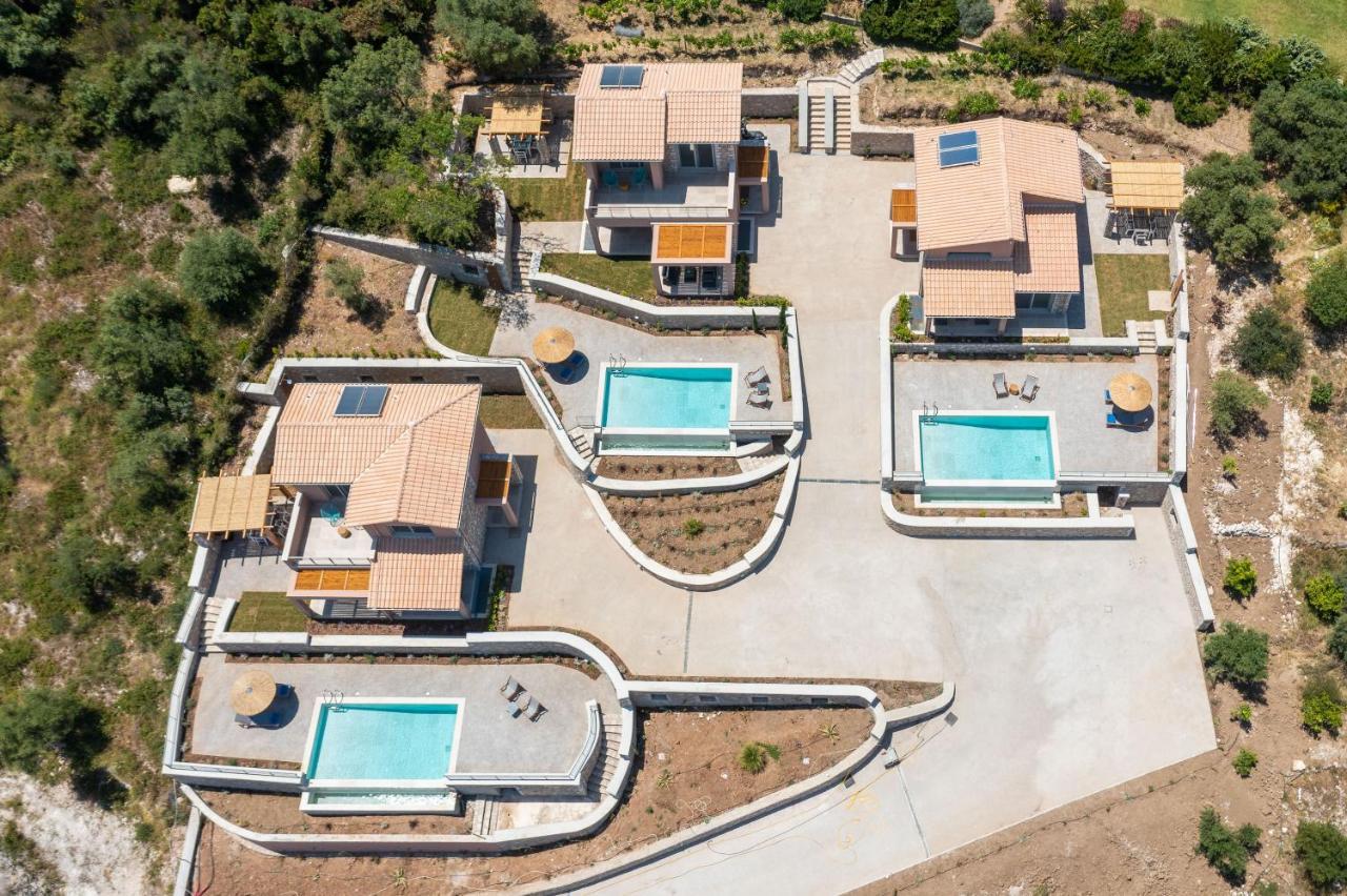 31 Blue Ionian Villas Apolpaina Dış mekan fotoğraf