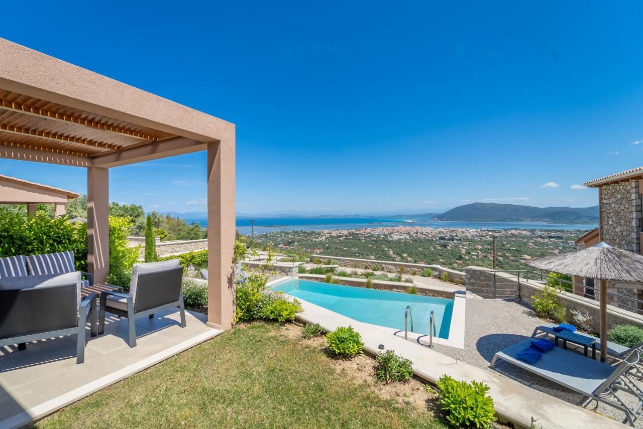 31 Blue Ionian Villas Apolpaina Dış mekan fotoğraf