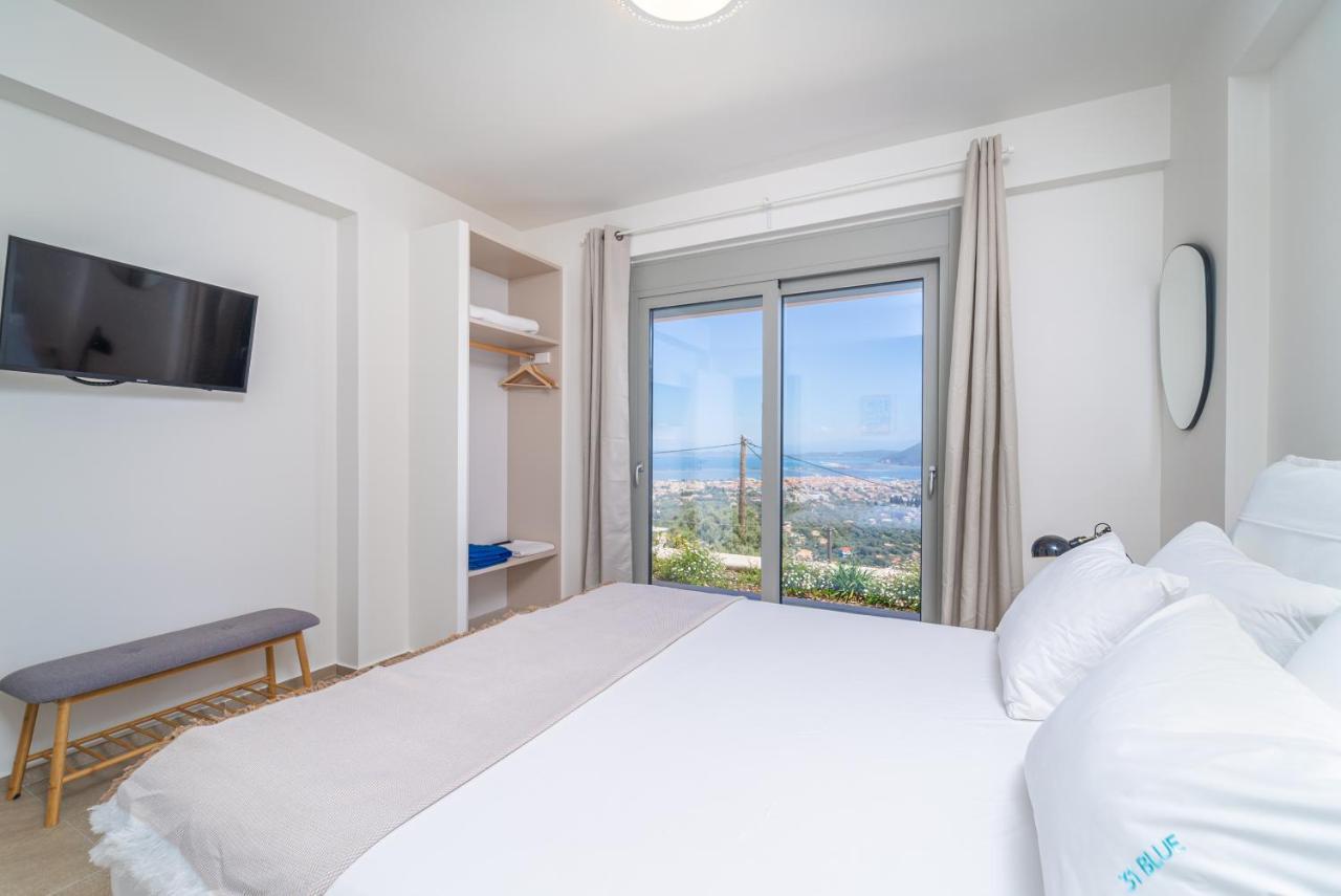 31 Blue Ionian Villas Apolpaina Dış mekan fotoğraf