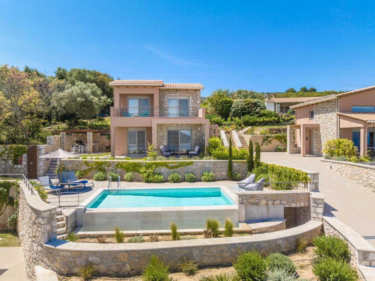 31 Blue Ionian Villas Apolpaina Dış mekan fotoğraf