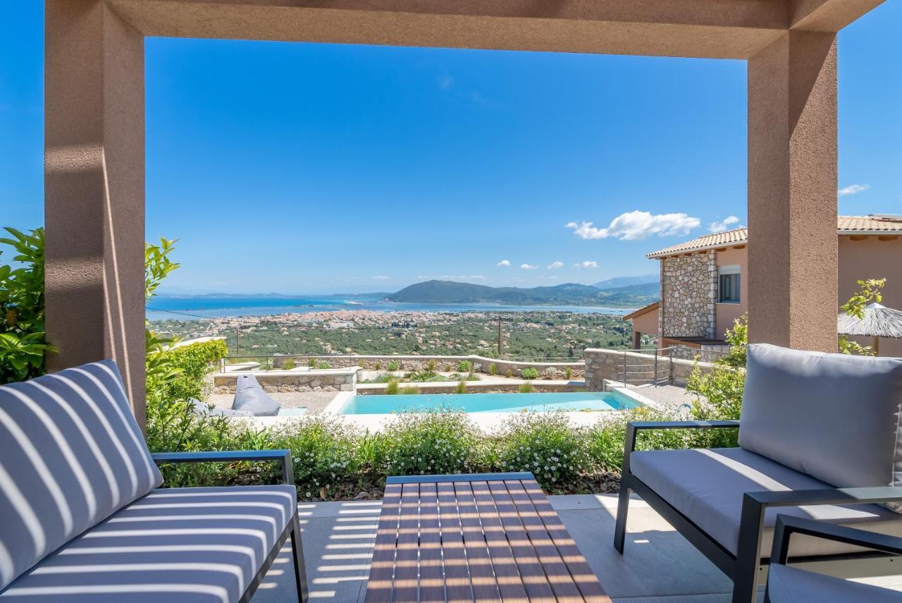 31 Blue Ionian Villas Apolpaina Dış mekan fotoğraf