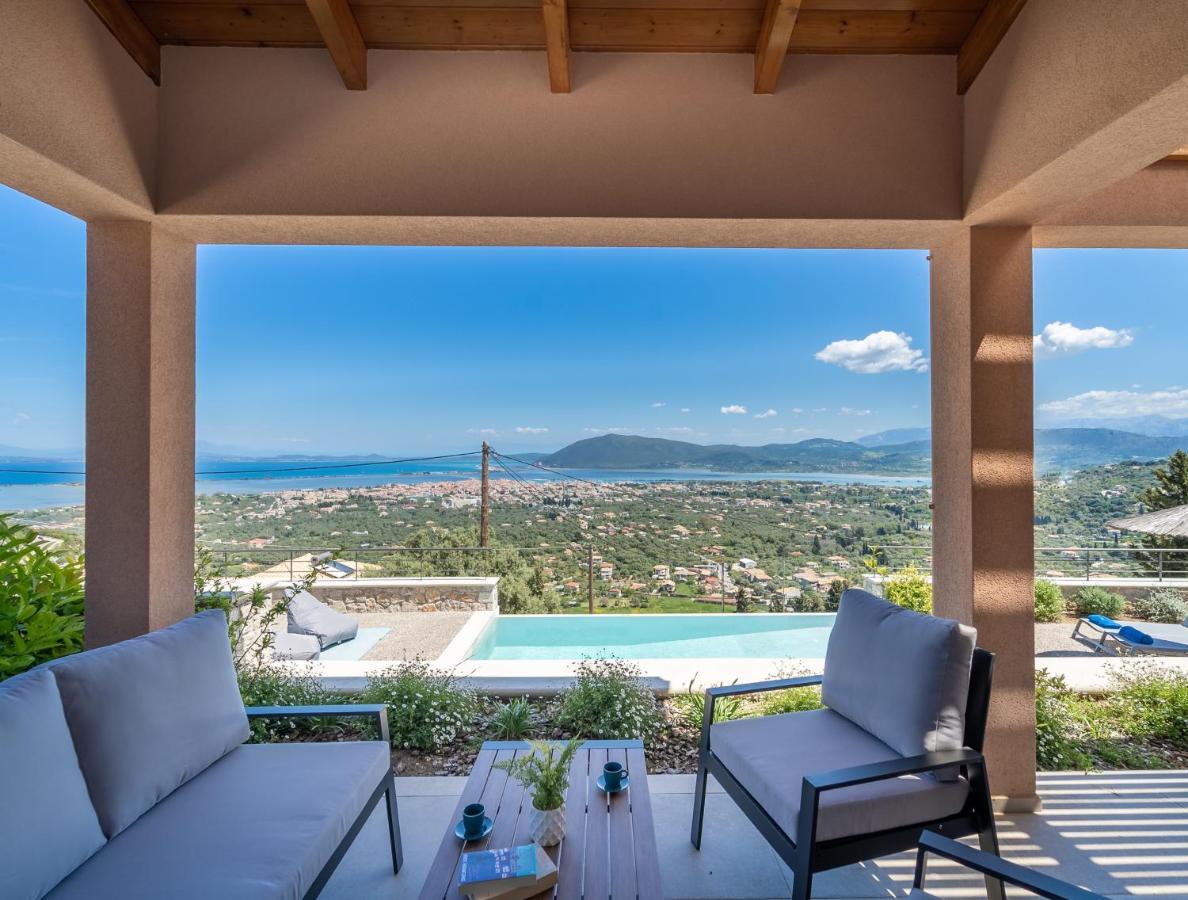 31 Blue Ionian Villas Apolpaina Dış mekan fotoğraf